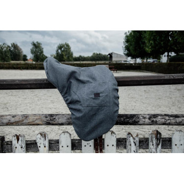 Housse de selle dressage Kentucky Gris