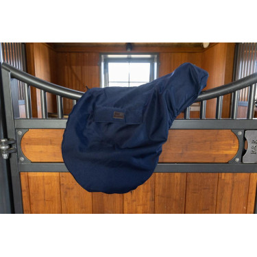 Housse de selle imperméable saut d'obstacles Kentucky Bleu marine Housse de selle imperméable saut d'obstacles Kentucky Bleu marine