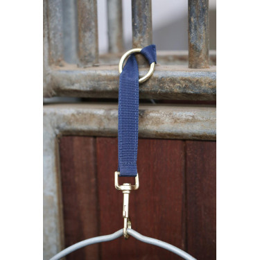 Lanière D'attache Nylon Mousqueton Et Anneau Kentucky Lanière D'attache Nylon Mousqueton Et Anneau Kentucky