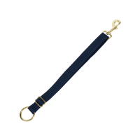 Lanière D'attache Nylon Mousqueton Et Anneau Long Kentucky Bleu marine