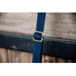 Lanière D'attache Nylon Mousqueton Et Anneau Long Kentucky Bleu marine Lanière D'attache Nylon Mousqueton Et Anneau Long Kentucky Bleu marine