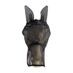 Masque anti-mouches Classic avec oreilles et couvre-nez Kentucky Noir Masque anti-mouches Classic avec oreilles et couvre-nez Kentucky Noir