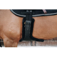 Mouton amovible pour Sangle bavette Kentucky Noir Mouton amovible pour Sangle bavette Kentucky Noir