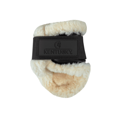 Protège-boulet jeunes chevaux mouton vegan Kentucky Noir