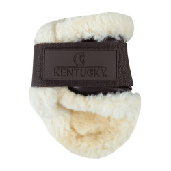 Protège-boulet jeunes chevaux mouton vegan Kentucky Marron