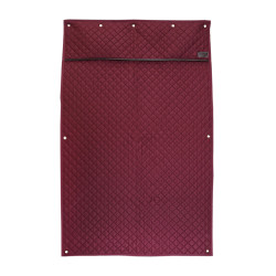 Tenture de Box Kentucky Bordeaux