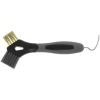 Cure-pieds brosse métal Hippotonic 3 en 1 Noir