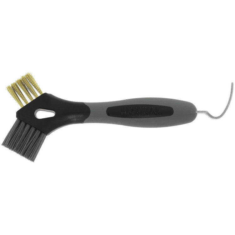 Cure-pieds brosse métal Hippotonic 3 en 1