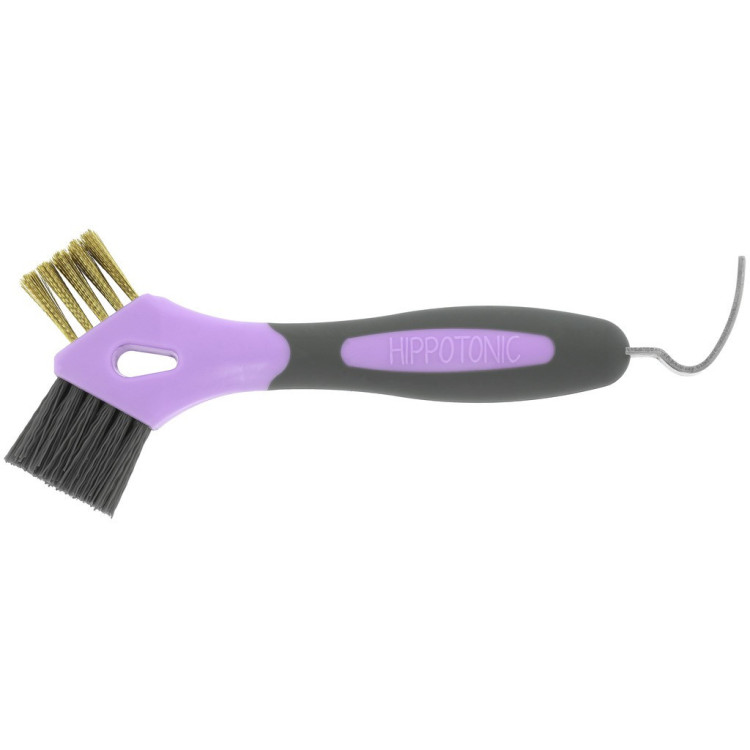 Cure-pieds brosse métal Hippotonic 3 en 1