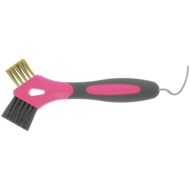 Cure-pieds brosse métal Hippotonic 3 en 1