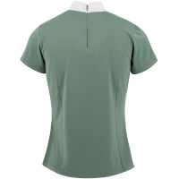 Polo Equithème Funza Manches courtes Vert sauge Polo Equithème Funza Manches courtes Vert sauge