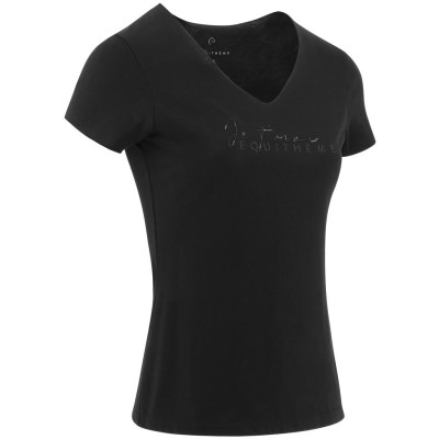 T-shirt Equithème Réhane Noir