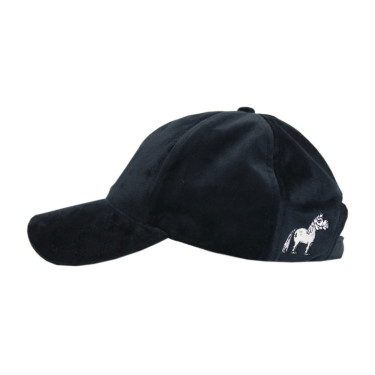 Casquette Baseball Velvet Sammy Kentucky Noir Casquette Baseball Velvet Sammy Kentucky Noir