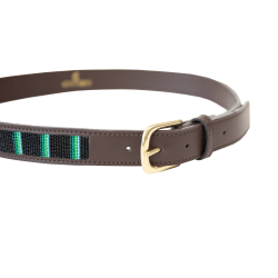 Ceinture Perles faites-main Kentucky Noir