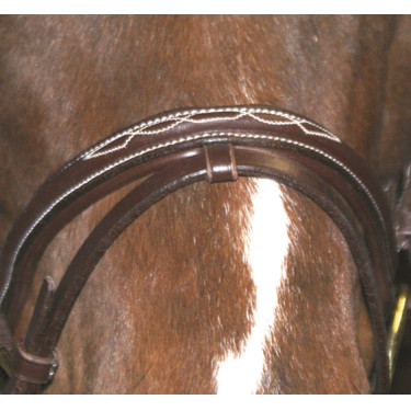 Bridon surpiqué combiné Canter Bridon surpiqué combiné Canter