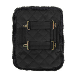 Extension de poitrail matelassé mouton vegan Kentucky Noir Extension de poitrail matelassé mouton vegan Kentucky Noir