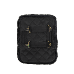 Extension de poitrail matelassé mouton vegan Kentucky Noir