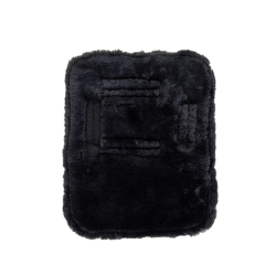 Extension de poitrail matelassé mouton vegan Kentucky Noir