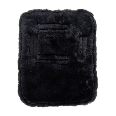 Extension de poitrail matelassé mouton vegan Kentucky Noir Extension de poitrail matelassé mouton vegan Kentucky Noir