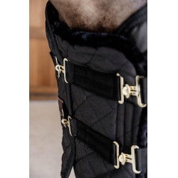 Extension de poitrail matelassé mouton vegan Kentucky Noir