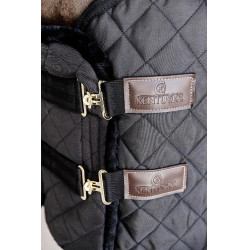 Extension de poitrail matelassé mouton vegan Kentucky Noir