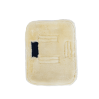 Extension de poitrail matelassé mouton vegan Kentucky Marine Bleu marine Extension de poitrail matelassé mouton vegan Kentucky Marine Bleu marine