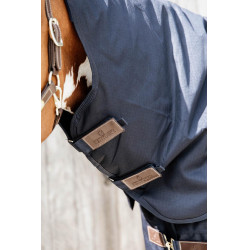 Couverture d'extérieur All Weather Quick Dry Fleece avec couvre-cou Kentucky 600D Marine Bleu marine