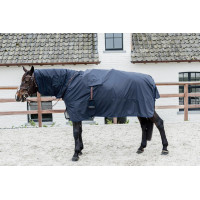 Horse Raincoat Hurricane with stirrup holes Kentucky Marine Bleu marine Horse Raincoat Hurricane with stirrup holes Kentucky Marine Bleu marine