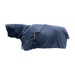 Horse Raincoat Hurricane with stirrup holes Kentucky Marine Bleu marine