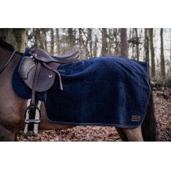 Couvre-reins Carré Heavy Fleece Kentucky Marine Bleu marine Couvre-reins Carré Heavy Fleece Kentucky Marine Bleu marine