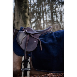 Couvre-reins Carré Heavy Fleece Kentucky Marine Bleu marine Couvre-reins Carré Heavy Fleece Kentucky Marine Bleu marine