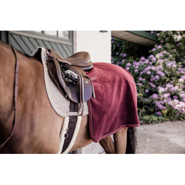 Couvre-reins Carré Heavy Fleece Kentucky Bordeaux Couvre-reins Carré Heavy Fleece Kentucky Bordeaux