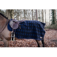 Couvre-reins Carré Heavy Fleece Kentucky Imprimé à carreaux Motifs