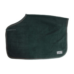 Couvre-reins Carré Heavy Fleece Kentucky Vert sapin