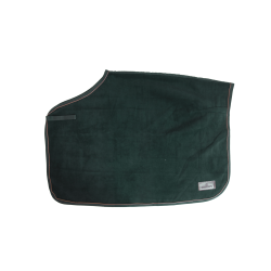 Couvre-reins Carré Heavy Fleece Kentucky Vert sapin