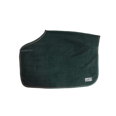 Couvre-reins Carré Heavy Fleece Kentucky Vert sapin