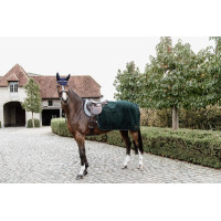 Couvre-reins Carré Heavy Fleece Kentucky Vert sapin