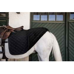 Couvre-reins Carré Kentucky Noir Couvre-reins Carré Kentucky Noir