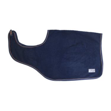 Couvre-reins Heavy Fleece Kentucky Marine Bleu marine