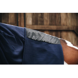 Couvre-Cou polaire pour chevaux Kentucky Marine Bleu marine