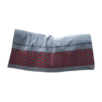 Couverture Séchante Carré Heavy Fishbone Kentucky Bordeaux