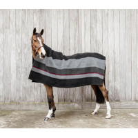 Couverture Séchante Carré Heavy Stripes Kentucky Noir Couverture Séchante Carré Heavy Stripes Kentucky Noir