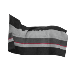 Couverture Séchante Carré Heavy Stripes Kentucky Noir