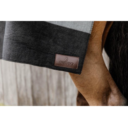 Couverture Séchante Carré Heavy Stripes Kentucky Noir
