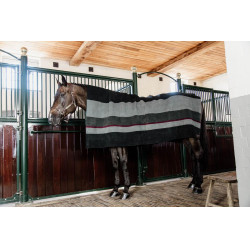 Couverture Séchante Carré Heavy Stripes Kentucky Noir