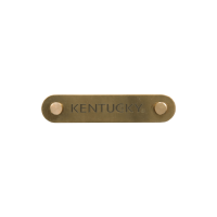 Plaque pour licol or Kentucky Plaque pour licol or Kentucky