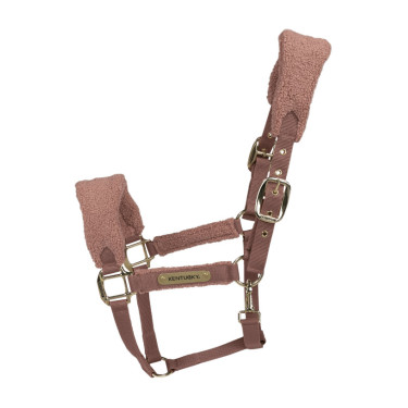 Licol Teddy Fleece Kentucky Vieux rose