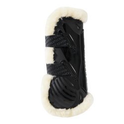 Guêtre Velcro mouton vegan Kentucky Noir Guêtre Velcro mouton vegan Kentucky Noir