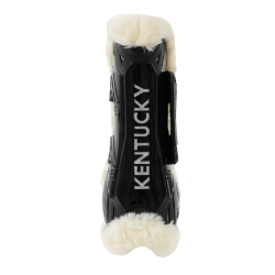 Guêtre Velcro mouton vegan Kentucky Noir Guêtre Velcro mouton vegan Kentucky Noir