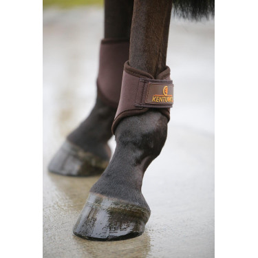 Guêtres fermées 3D Spacer postérieurs courtes Kentucky Marron